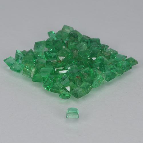 Achetez naturel 1,34ct vert émeraude gems, carré, en provenance colombie chez gemselect. en stock, livraison internationale!