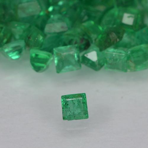 Achetez naturel 1,23ct vert émeraude gems, carré, en provenance colombie chez gemselect. en stock, livraison internationale!