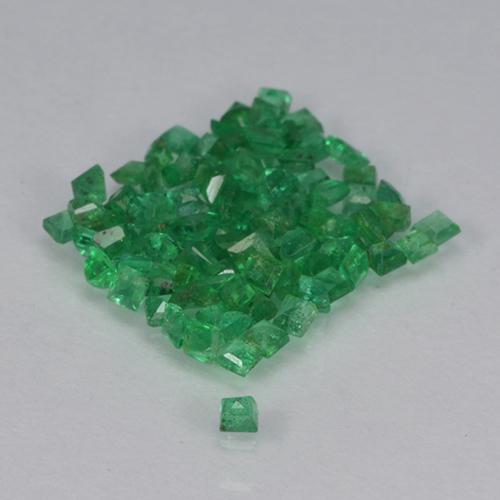 Achetez naturel 1,23ct vert émeraude gems, carré, en provenance colombie chez gemselect. en stock, livraison internationale!
