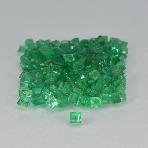Achetez naturel 2,41ct vert émeraude gems, carré, en provenance colombie chez gemselect. en stock, livraison internationale!