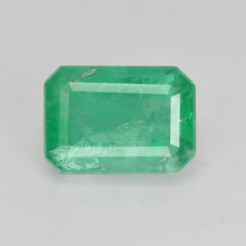Émeraude Vert moyen naturelle Taille émeraude, 1.53 ct, I1