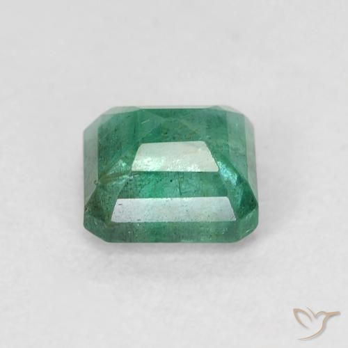 Émeraude Vert chaud naturelle Octogone / coupe Émeraude, 0.69 ct, SI