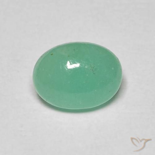 1.12ct Naturel Vert pistache Émeraude, ovale, Translucide