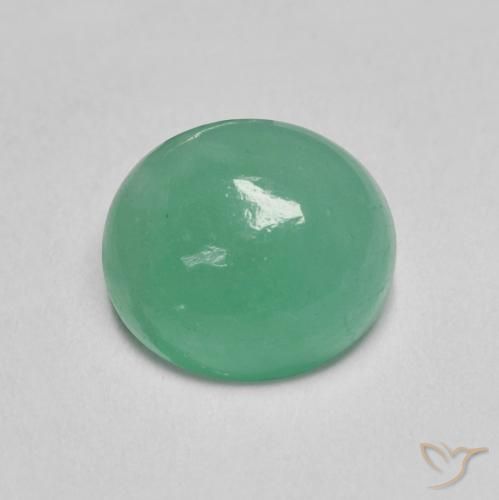 2.01ct Naturel Menthe verte Émeraude, ovale, Translucide