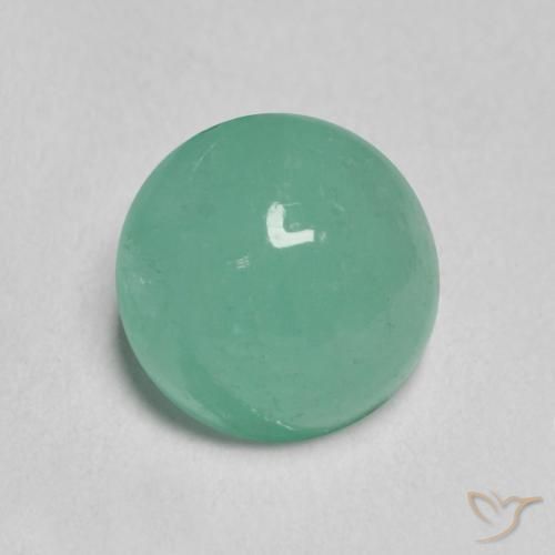 Émeraude Vert clair naturelle Tour, 1.04 ct, Translucide