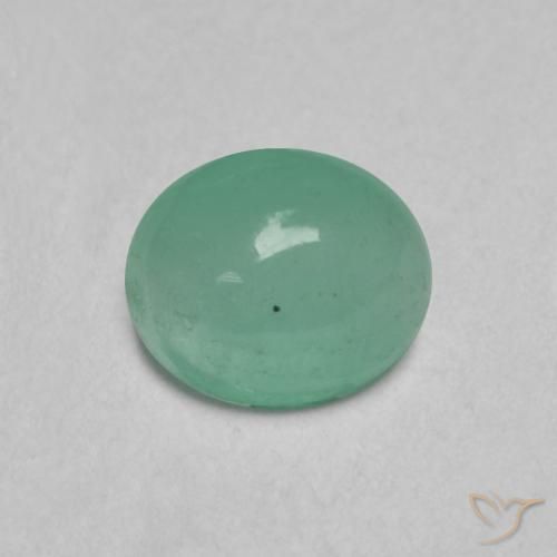 0.36ct Naturel Vert émeraude léger Émeraude, ovale, Translucide