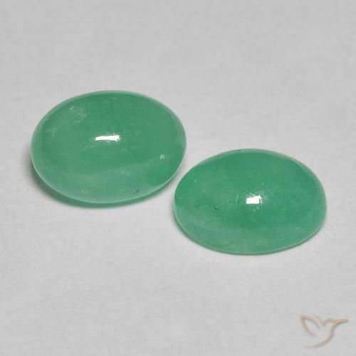 Shop natural 1.64ct Vert clair moyen Émeraude gems, ovale, from Colombie at GemSelect. In stock, global shipping!