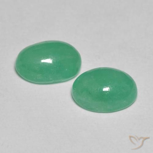 Shop natural 1.64ct Vert clair moyen Émeraude gems, ovale, from Colombie at GemSelect. In stock, global shipping!