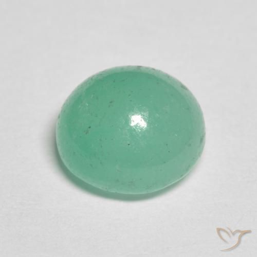 Émeraude Vert fougère naturelle Tour, 1.81 ct, Translucide