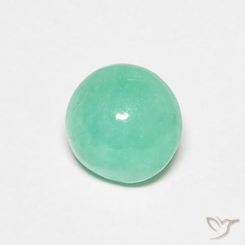 0.95ct Naturel Vert clair Émeraude, Tour, Translucide