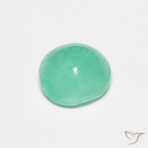 Émeraude Vert clair naturelle Tour, 0.95 ct, Translucide