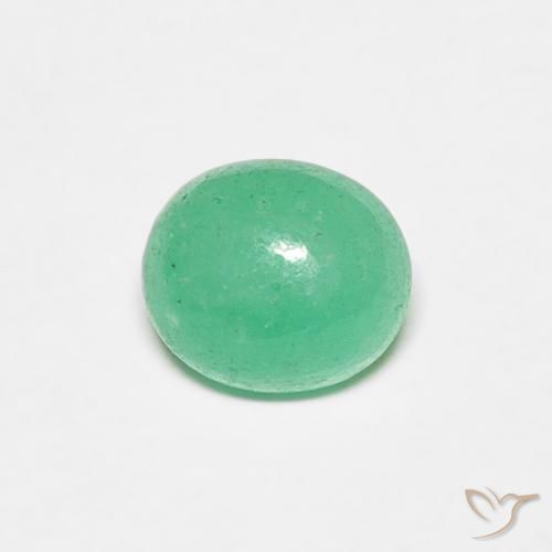 0.80ct Naturel Vert pistache Émeraude, ovale, Translucide, Photo A