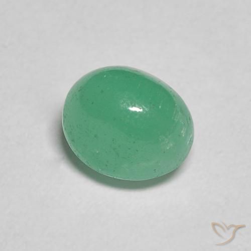 0.92ct Naturel Vert Électrique Émeraude, ovale, Translucide