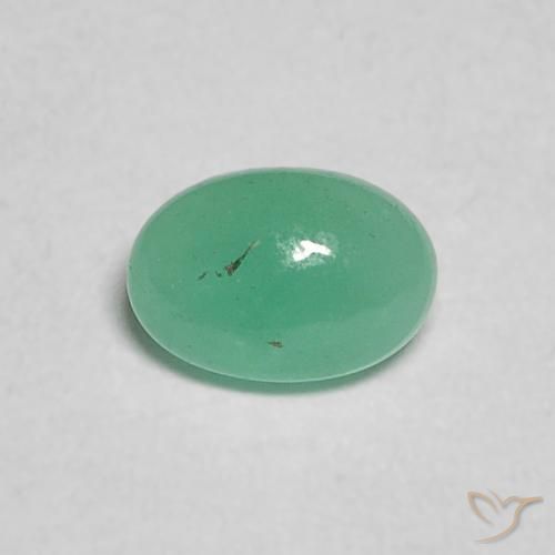 0.29ct Naturel Vert Électrique Émeraude, ovale, Translucide
