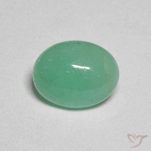 1.75ct Naturel Vert fougère Émeraude, ovale, Translucide