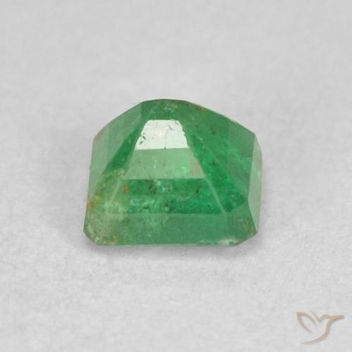 Émeraude Vert chaud naturelle Octogone / coupe Émeraude, 0.26 ct, SI