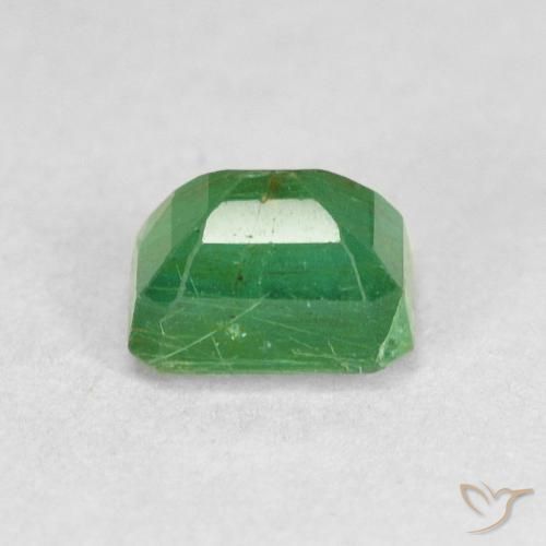 Émeraude Vert moyen naturelle Octogone / coupe Émeraude, 0.59 ct, SI