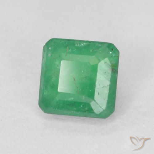 Émeraude Vert moyen naturelle Octogone / coupe Émeraude, 0.27 ct, SI