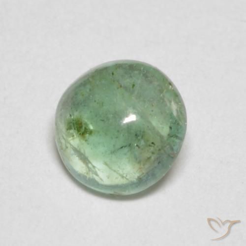 Émeraude Vert jaune très clair naturelle Tour, 0.41 ct, Transparent