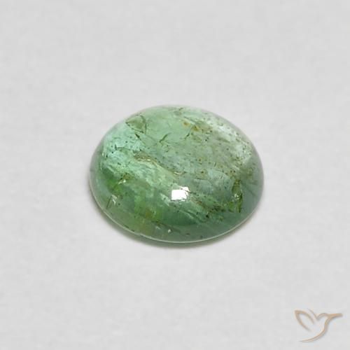 Émeraude Vert jaune léger naturelle Tour, 0.32 ct, Transparent