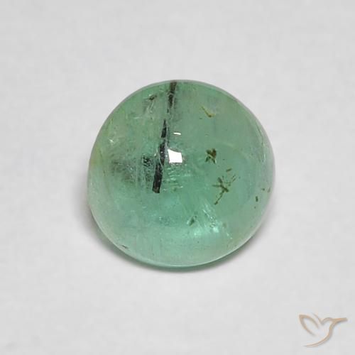 Émeraude Vert clair naturelle Tour, 0.40 ct, Transparent