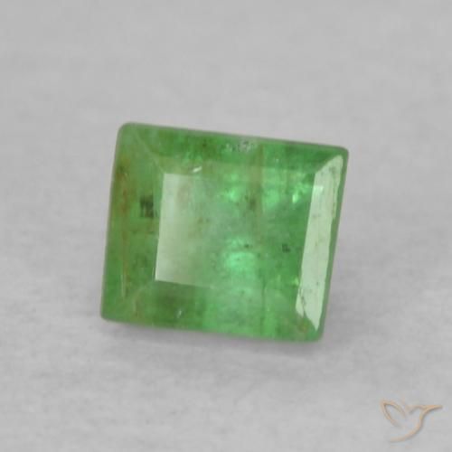 Émeraude Vert moyen naturelle Baquette, 0.20 ct, SI