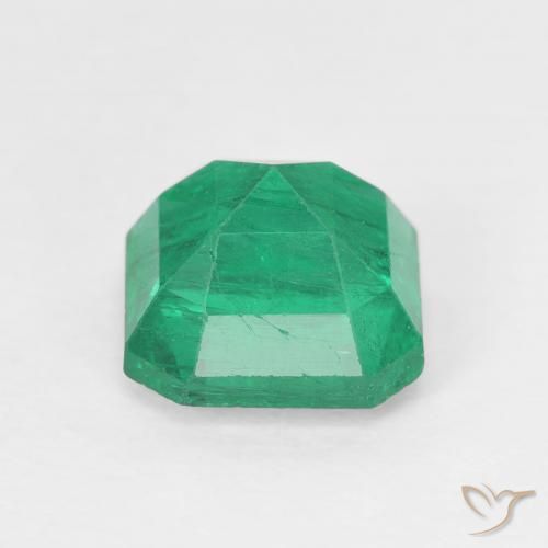 Émeraude Vert moyen naturelle Octogone / coupe Émeraude, 2.04 ct, VS