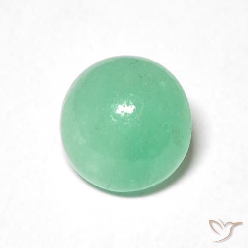 Émeraude Vert clair naturelle Tour, 1.05 ct, Translucide