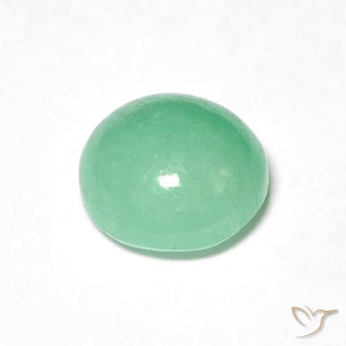 Émeraude Vert clair naturelle Tour, 1.05 ct, Translucide