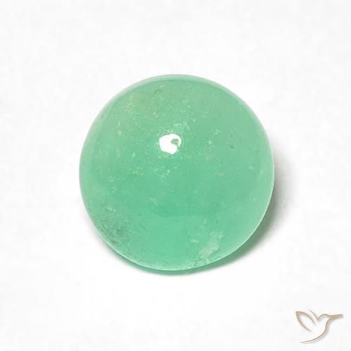 0.70ct Naturel Vert menthe léger Émeraude, Tour, Translucide