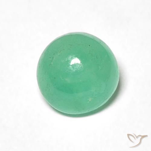 0.97ct Naturel Vert pistache Émeraude, Tour, Translucide