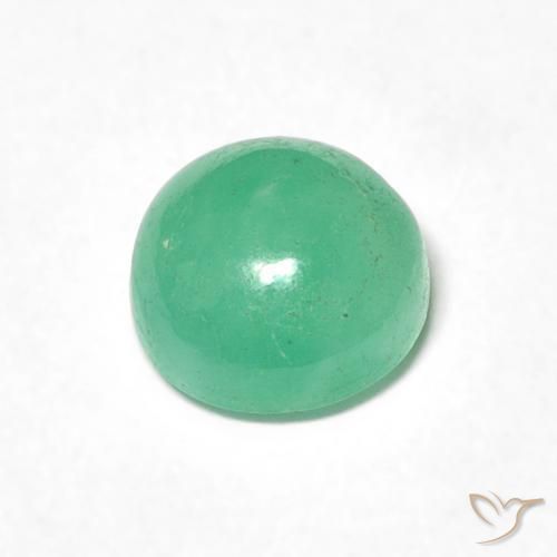 Émeraude Vert pistache naturelle Tour, 0.97 ct, Translucide