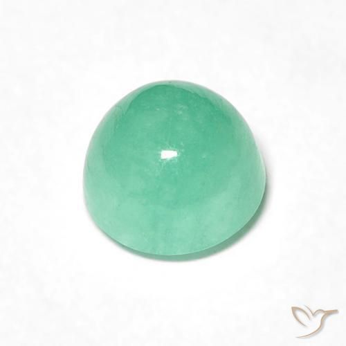 Émeraude Vert clair naturelle Tour, 1.05 ct, Translucide