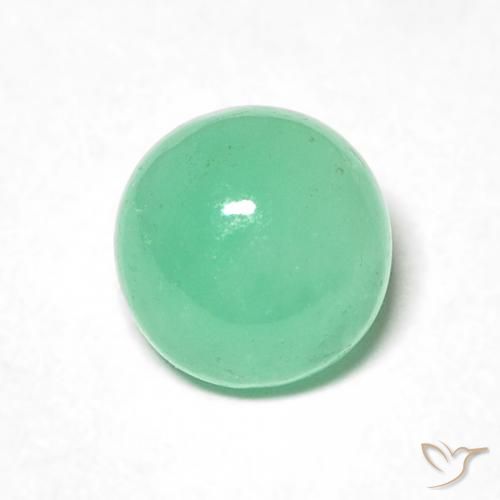 0.86ct Naturel Vert pistache Émeraude, Tour, Translucide