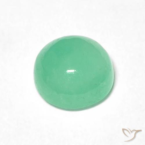 Émeraude Vert pistache naturelle Tour, 0.86 ct, Translucide