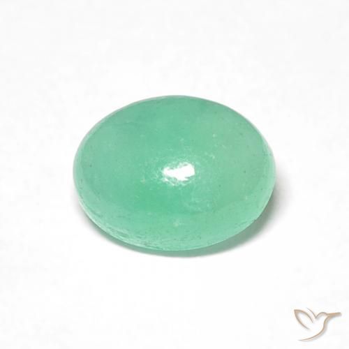 0.69ct Naturel Vert pistache Émeraude, ovale, Translucide