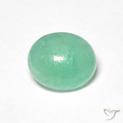 0.71ct Naturel Menthe verte Émeraude, ovale, Translucide