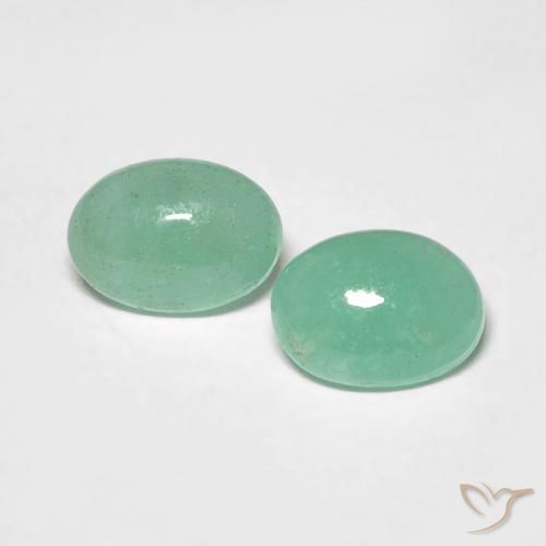 1.01ctw Naturel Vert pistache Émeraude, ovale, Translucide