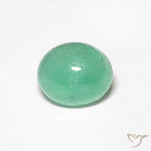 0.56ct Naturel Vert pistache Émeraude, ovale, Translucide