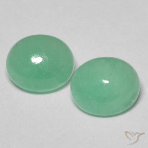 1.31ctw Naturel Vert clair Émeraude, ovale, Translucide, Photo A