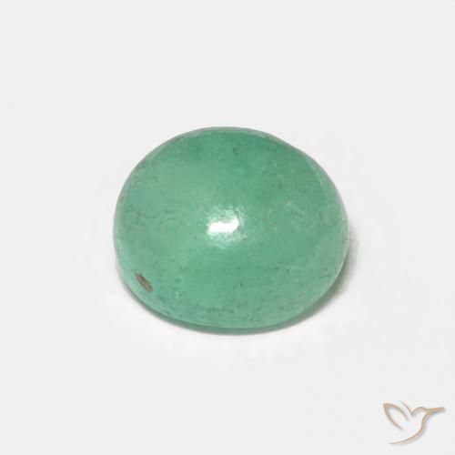 0.83ct Naturel Vert clair Émeraude, ovale, Translucide