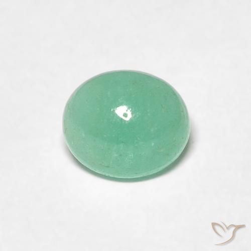 0.72ct Naturel Vert pistache Émeraude, ovale, Translucide