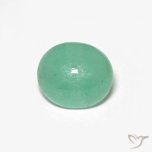 0.80ct Naturel Vert clair Émeraude, ovale, Translucide