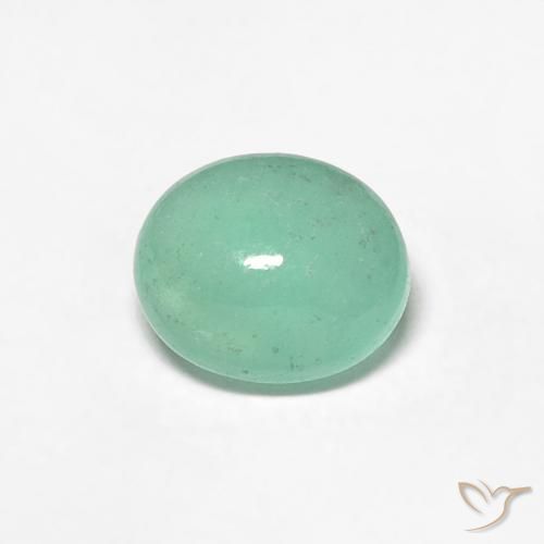 0.77ct Naturel Vert pistache Émeraude, ovale, Translucide