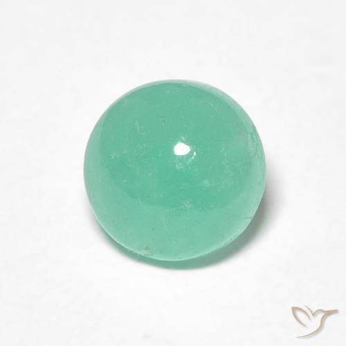 Émeraude Vert pistache naturelle Tour, 0.82 ct, Translucide