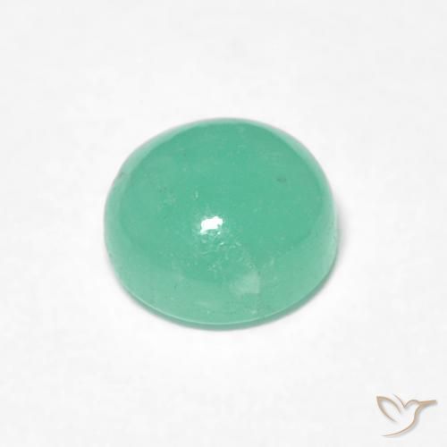 Émeraude Vert pistache naturelle Tour, 0.82 ct, Translucide