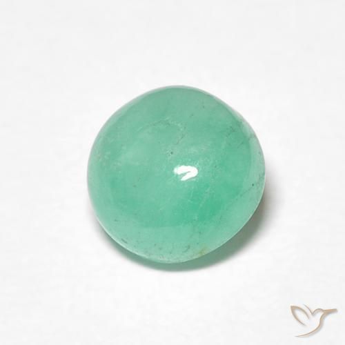 Émeraude Vert clair naturelle Tour, 1.04 ct, Translucide