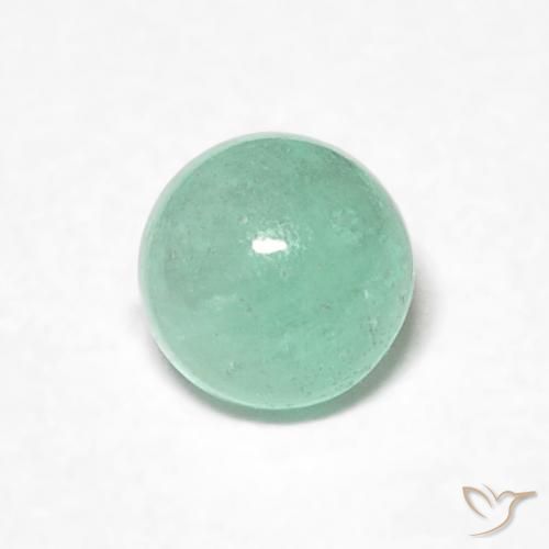 0.29ct Naturel Vert clair Émeraude, Tour, Translucide