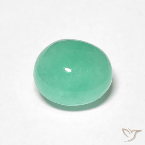 1.27ct Naturel Vert pistache Émeraude, ovale, Translucide