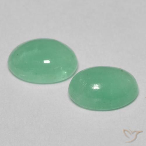 Shop natural 0.95ct Vert pistache Émeraude gems, ovale, from Colombie at GemSelect. In stock, global shipping!
